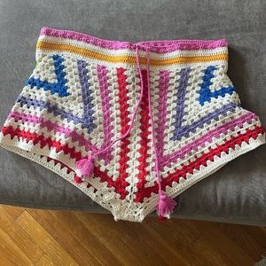 Farm Rio Crochet shorts